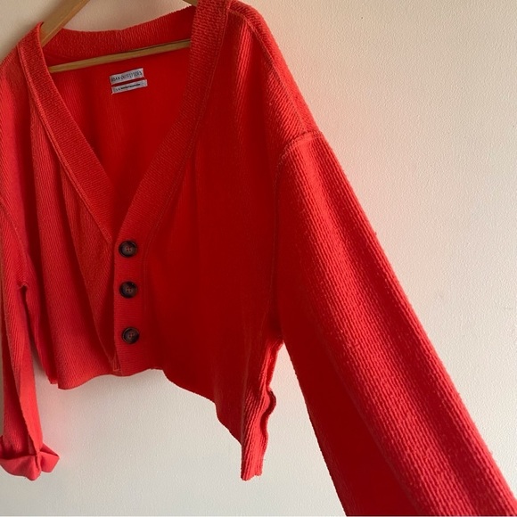Urban Outfitters Red Cardigan Sweater - Picture 6 of 12